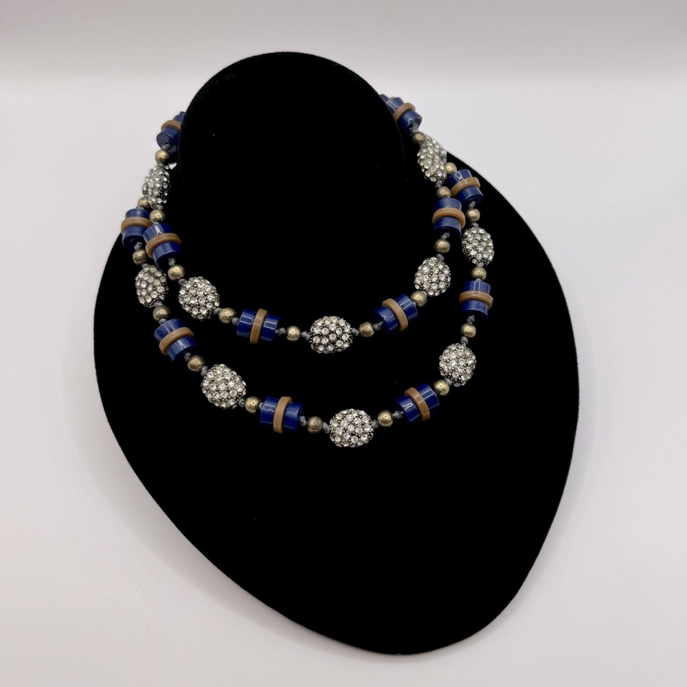 J. CREW Crystal Beaded Necklace